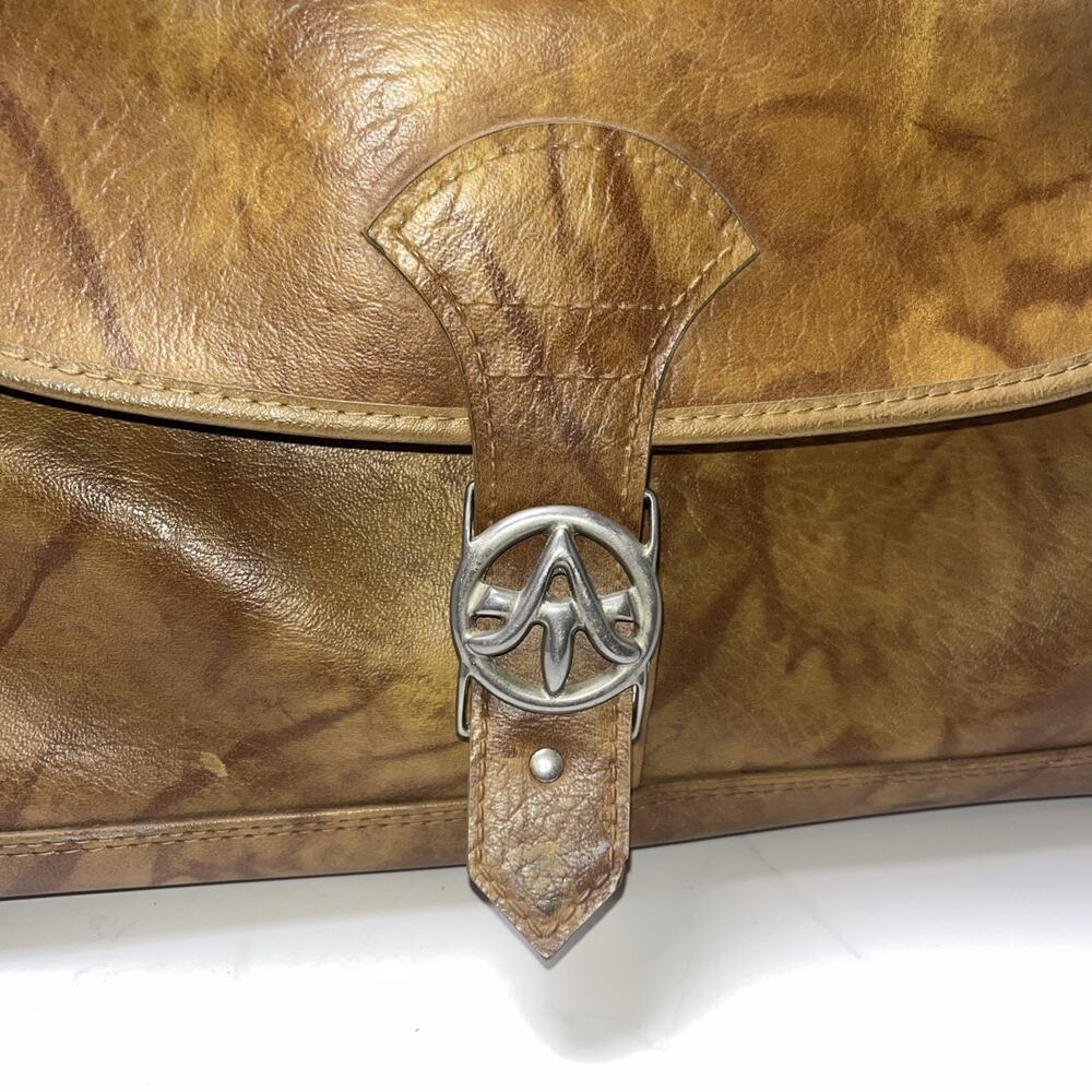 American Tourister Brown Carry-on Tote Overnight Bag Luggage 1975 - Picture 2 of 9